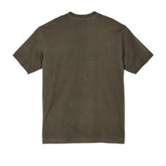 Our Frontier Graphic T-Shirt is made with sturdy 6.5-oz. cotton jersey with texture and a dry hand-feel . The durable rib-knit collar retains its shape wash after wash. The custom graphics are unique and designed in-house. | Filson Frontier Graphic T-shirt - TarmacVis Size XS Cotton Crew Neck T-shirt With Ribbed Collar, Classic Crew Neck T-shirt With Ribbed Collar, Classic T-shirt With Ribbed Crew Neck, Relaxed Fit Cotton T-shirt With Ribbed Collar, Cotton Crew Neck Top With Ribbed Collar, Classic Cotton T-shirt With Ribbed Collar, Unstructured Rugged Cotton Tops, Cotton T-shirt With Ribbed Collar, Short Sleeve, Cotton Short Sleeve T-shirt With Ribbed Collar