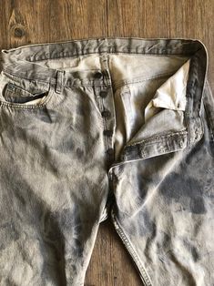 Vintage 501 Levi's Black Acid Wash Denim Jean Pants Amazing Light Color Wear on Levi's - Front + Back (See Photos) Original San Fransisco Made Levi's Denim Tag Reads Men's Size : W 38 L 30 Made in USA Willing to Answer Any and All Questions about Items. All Items Sold AS IS. No Refunds. No Returns. Note* Items are not laundered unless adopted personally before selling, to reduce costs & to help combat the ongoing drought in California. For More Photos & Other Items Visit : ikilledKiki.co Washed Black Cotton Jeans With Button Closure, Washed Black Cotton Bottoms With Button Closure, Faded Rigid Denim Bottoms With Standard Cut Leg, Streetwear Pre-washed Rigid Denim Bottoms, Acid Wash Straight Leg Bottoms, Acid Wash Pre-washed Straight Leg Bottoms, Vintage Washed Black Bottoms With Five Pockets, Vintage Acid Wash Cotton Bottoms, Relaxed Fit Faded Bottoms Pre-washed