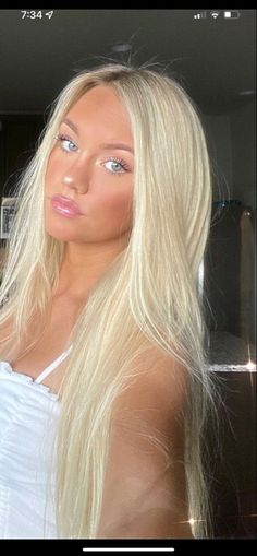 Bright Dimensional Blonde, Lightened Hair, Barbie Blonde, Modern Gradient, Bombshell Hair