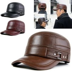 Specification: Made of high quality  100% brand new. Color : Black , Brown,Red Details: Material:first quality cowhide Size:Hat circumference: L（56-57cm） adjustable XL（58-59cm） adjustable XXL（60-61cm） adjustable    Packing Included:  1pc of hat Note: Due to the different monitor and light effect, the actual color of the item might be slightly different from the color showed on the pictures. Thank you! Payment： We accept paypal. Please pay us within 2 days after you won all.The items are well-packed with bubbled packages and ready to be shipped to your PayPal registered address within 2 day after your completed and cleared payment. Please make sure your address in PayPal is matched with your shipping address before pay.   Shipping： We ship all items within 2 days upon receipt of payment(exc Mens Joggers Outfit, Adventure Shoes, Leather Jacket Men Style, Leather Hat, Leather Hats, Leather Cap, Mens Joggers, Leather Jacket Men, Light Effect