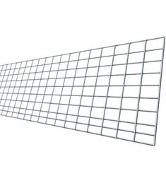 a drawing of a grid wall on a white background