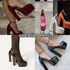 Valentino Heels Outfit, Valentino Heels, Pretty Shoes Sneakers, Sassy Outfit