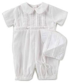 Baby Boys Clothing | Dillard's White Cotton Short Set For Spring, Spring White Cotton Short Set, White Matching Set Tops For Playwear, Fitted Sets For Playwear, Fitted White Matching Set Tops, Fitted Cotton Sets For Playtime, Short Sleeve Tops For Summer Baptism, Fitted Short Sleeve Sets For Playtime, White Cotton Short Sleeve Sets