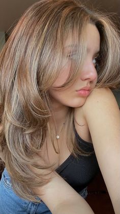 Hairstyles For Layered Hair, Blonde Hair Inspiration, Haircuts For Medium Hair, Haircuts Straight Hair, Cut My Hair, Hair Inspo Color, Layered Haircuts, Aesthetic Hair, Hairstyles Haircuts