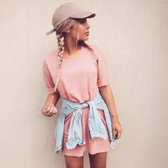 @andweakins Fest Outfits, Oversized T Shirt Dress, Mode Casual, Mode Inspiration, Outfits Casuales, Outfits Casual, Street Styles