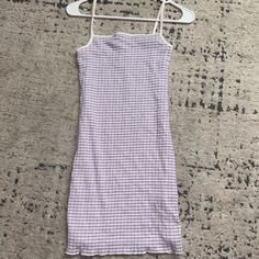 New Without Tags No Flaws Need Measurements Let Me Know In The Comments Stretchy Material Purple Gingham, Aritzia Wilfred, Stretchy Material, Color Purple, Let Me Know, Gingham, Colorful Dresses, Let Me, Mini Dress