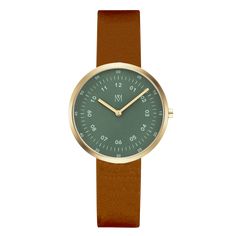 Dusty Olive Brown Leather 34mm Watches | Maven Watches – MAVEN Watches Modern Everyday Watches, Modern Green Quartz Watches, Modern Green Analog Watch Accessories, Modern Green Watches For Gift, Everyday Green Quartz Watch, Modern Analog Watches For Daily Use, Modern Analog Watches For Everyday Use, Modern Brown Outdoor Watch, Modern Watch Accessories With Leather Strap