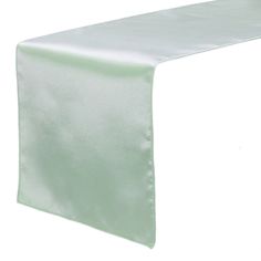 14 x 108 inch Satin Table Runner Mint Green - Bridal Tablecloth Mint Table, Highboy Table, Satin Table Runner, Green Table Runner, Wedding Tablecloths, Reception Tables, Table Runners Wedding, Restaurant Wedding, Green Table