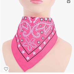 New In Package Pink Bandana. Looks Like One Barbie Wore In Barbie Movie. Casual Pink Bandana For Spring, Casual Pink Bandana For Summer, Barbie Bandana, Bandana Looks, Pink Bohemian Bandana For Summer, Pink Bandana For Summer, Pink Summer Bandana, Bohemian Pink Bandana One Size, Spring Adjustable Pink Bandana