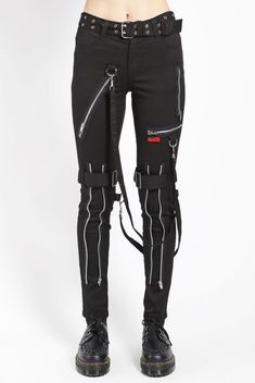 A Punk, Tripp Nyc, Unique Outfits, Kpop Outfits, Zipper Detail, Alternative Fashion, Mens Hairstyles, Gender Female, Leather Pants