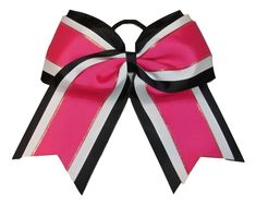 Pink Cheer Bows, Cheerleading Bows, Cheer Practice, Cheerleading Dance, Cheer Bow, Boutique Bows, Elastic Hair Ties, Cheer Bows, Girls Boutique