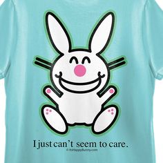 Elevate your mood with this women's mint It's Happy Bunny crew neck short sleeve t-shirt, featuring an adorable custom design that exudes charm and humor. On the front, Happy Bunny's delightful image brings instant joy, while the back showcases the bunny leaping above bold black letters that playfully state, “I just can't stop being adorable.” Crafted from soft cotton, this officially licensed tee offers a blend of comfort and whimsy, making it a standout addition to your wardrobe. Keep the chee Cute Green T-shirt With Funny Text, Cute Green Crew Neck T-shirt, Playful Green Crew Neck T-shirt, Green Playful Crew Neck T-shirt, Green Crew Neck Playful T-shirt, Fun Green T-shirt With Slogan, Playful Green Relaxed Fit T-shirt, Female Features, Trending Graphic Tees