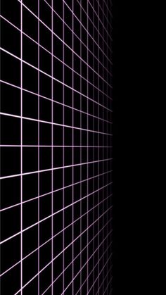 a black and purple wall with lines on it