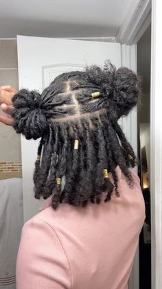 Fancy Loc Styles, Female Locs, Paint Ideas 2023, Nails Paint, Short Locs, Loc Hairstyles, Starter Locs