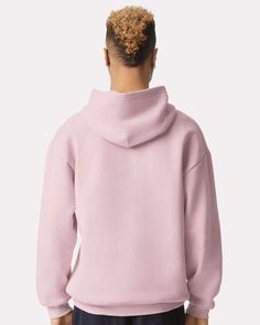 Unisex ReFlex Fleece Pullover Hooded Sweatshirt - BLUSH - 3XL | American Apparel ReFlex Fleece Pullover Hooded Sweatshirt in Blush Size 3XL | Cotton/Polyester Blend Relaxed Fit Pink Hoodie With Ribbed Cuffs, Pink Fleece Hoodie Sweatshirt, Pink Hooded Sweats With Ribbed Cuffs, Pink Hoodie Sweats With Ribbed Cuffs, Relaxed Fit Pink Hoodie With Kangaroo Pocket, Pink Relaxed Fit Hoodie With Kangaroo Pocket, Pink Fleece Hoodie With Ribbed Cuffs, Pink Crew Neck Hoodie With Kangaroo Pocket, Oversized Pink Sweatshirt With Double-lined Hood