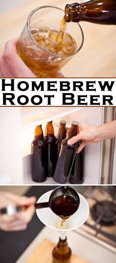 the process of making homebrew root beer