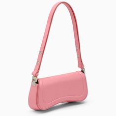 Pink synthetic leather shoulder bag from JW Pei featuring a flap closure with a double magnetic button, an adjustable shoulder strap, an internal flat pocket, front logo lettering and silver-tone metal hardware.Width 26,5 cm x Height 14,5 cm x Depth 6 cm Adjustable handle drop min 28 cm - max 53 cm100% Synthetic leather and polyester Flap Bag With Silver-tone Hardware, Trendy Pink Shoulder Bag With Silver-tone Hardware, Modern Shoulder Bag With Silver-tone Hardware And Flap, Pink Shoulder Bag With Snap Closure, Modern Pink Shoulder Bag With Magnetic Closure, Flap Shoulder Bag With Snap Closure, Jw Pei, Metal Hardware, Letter Logo