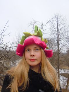 Beautiful bell shaped hat Pink bell Flower hat Pixie hat Wearable Theater hat Carnival hat Costume party Hand made felt hat Felt wool hat Unique hat in which you will feel amazingly good. It is from natural material and created with love. Warmth, coziness, pleasure and festive feeling will embrace you. Good mood is guaranteed. A good gift for a good person. Hat has a wide usage: it can be a sauna hat, an everyday hat, or a hat for a special occasion or teapot warmer. As a sauna hat it will prote Pink Wide Brim Mini Hat For Winter, Whimsical Wide Brim Winter Hat, Winter Felt Mini Hats With Brim, Winter Felt Mini Brimmed Hats, Winter Brimmed Mini Felt Hats, Fun Brimmed Mini Hats For Winter, Winter Mini Hats With Short Brim, Winter Mini Felt Hats With Short Brim, Winter Mini Hats With Short Brim In Felt