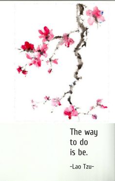 a painting with the words lao tzu on it