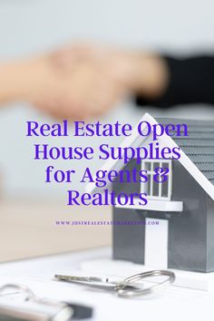 a real estate open house supplies for agent