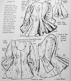 18th Century Dress Pattern, Historical Dress Patterns, Regency Stays, 16th Century Fashion, Historical Gowns