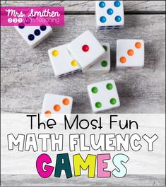 the most fun math flueny games for kids to play with their own hands