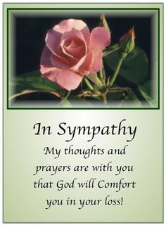 Condolences Messages For Loss Of Sister, Verses For Sympathy Cards, My Deepest Condolences, Bereavement Messages, Sympathy Verses, In Sympathy