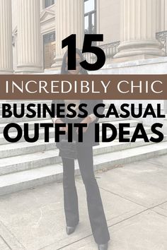 Thinking about what to wear to the office? This post shows you 15 best business casual outfits for women. These includes cute business casual outfits for winter and fall as well as business casual outfits for work. Tap to learn how to dress business casual! Business Casual Outfits For 20s, Casual Professional Work Outfits, Work Outfits With Wedges, Business Casual Winter Dresses, Outfits For Sales Job, Work Casual Jeans Outfit, Office Wear Ideas For Women, Modern Office Look Work Outfits, Fall Outfit For Work Offices