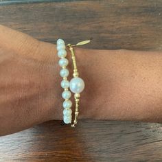 Beautiful Handmade Freshwater Pearl, Gold Filled bead wrap bracelet.  Great for all occasions.  Bracelet can be adjusted to fit any size wrist. With a simple swirl of the coil you can make bracelet tighter or loosen for easier fit. Bead Wrap Bracelet, Make Bracelet, Beaded Wrap Bracelets, Delray Beach, Beaded Wraps, Beaded Bracelet, Wrap Bracelet, Favorite Jewelry, Fresh Water