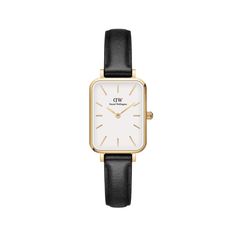 Dw Watch, Classic Watch Women, Daniel Wellington Women, Black Leather Watch, Minimalist Watch, White Watch, Classic Watches, Leather Watch Strap