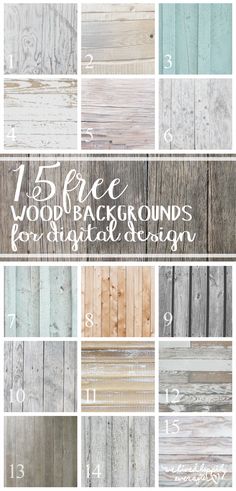 wood background with the text 15 rustic wood backgrounds for photoshopped and hand painted