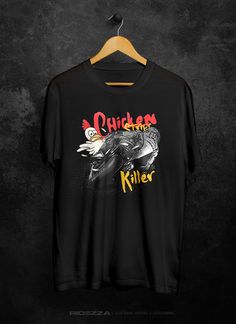 Chicken Strips Killer T-Shirt Fan Merchandise T-shirt With Front Print, Band Merch T-shirt With Front Print And Crew Neck, Band Merch T-shirt With Graphic Print And Crew Neck, Fan Apparel T-shirt With Crew Neck And Front Print, Fan Apparel T-shirt With Front Print And Crew Neck, Fan Apparel Crew Neck T-shirt With Front Print, Fan Merchandise Graphic Print Crew Neck T-shirt, Fan Merchandise Crew Neck T-shirt With Screen Print, Graphic Tee Shirt With Front Print For Fans