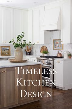 the kitchen is clean and ready for us to use in its new owner's home