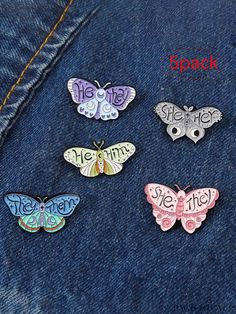 BagForLove - Gorgeous Enamel Butterfly Pin - Perfect Nature Jewelry Gift for Kids & Friends Butterfly Handbag, Butterfly Bag, Fashion Butterfly, Butterfly Bags, Bracelet Keychain, Animal Bag, Diy Earring, Butterfly Pin, Estilo Punk