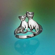 Your order will be shipped in one day. And you will receive your order in 2~5 days in USA. * Dimensions(Two Cat): 15 mm x 14 mm * Weight(APX): Silver Cat Design Ring, Silver Cat Design Jewelry For Anniversary, Silver Cat Design Promise Ring, Silver Ring With Cat Design For Anniversary, Silver Promise Ring With Cat Design, Silver Anniversary Ring With Cat Design, Anniversary Rings With Cat Design, Anniversary Cat Design Rings, Sterling Silver Cat Design Rings For Anniversary