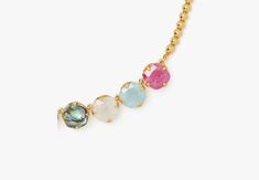 Pop Of Joy Spade Flower Necklace | Kate Spade New York Elegant Multicolor Kate Spade Jewelry, Jewelry Girl, How To Make Necklaces, Flower Necklace, Kate Spade New York, Kate Spade, Sparkle, New York, Flowers