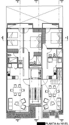 the floor plan for a two bedroom apartment with an attached kitchen and living room area