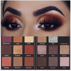 New Matte Eyeshadow Palette Pro 18 Colors Highly Pigmented Shimmer Eye Shadow Palette Blendable Long Lasting Waterproof Makeup Cosmetic. Halloween Makeup Kits, Fall Makeup Trend, Glitter Eye Shadow, High Pigment Eyeshadow, New Eyeshadow Palettes, Matte Eyeshadow Palette, Fall Makeup Looks, Glitter Eye, Pigment Eyeshadow