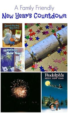 new year's activities for kids to do with fireworks, books and other things