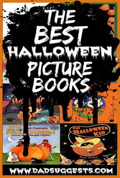 the best halloween picture books for kids and adults to read in their library or at home