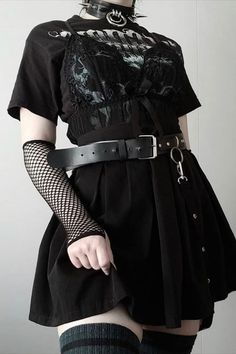 E Girl Dress, Gothic Mode, Egirl Fashion, Alt Outfits, E Girl, Tyler The Creator, Gothic Outfits