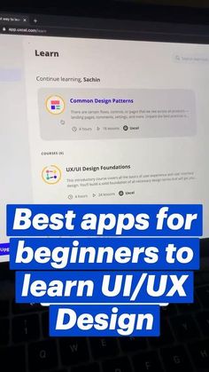 the best apps for beginners to learn u / ux design