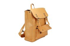 "KEDROS Leather Backpack by LeatherStrata: Whether you're a student, an office worker, a businessman or simply a laptop user, then our full grain leather backpack will help you carry your laptop and accessories while elevating your style and elegance! Designed to be lightweight, durable and comfortable, our laptop backpack allows you to carry and protect your 15 inch laptop, notebook or MacBook while you're on the go. It also fits documents, papers and other personal accessories you might want t Casual Rectangular Leather Backpack For Students, Casual Leather Rectangular Backpack For School, Casual Rectangular Leather Backpack For School, Casual Leather Satchel For Students, Casual Business Backpack, Leather Flap Backpack For School, School Leather Backpack With Flap, Casual Business Backpack With Leather Backing, Casual Business Backpack With Leather Detailing