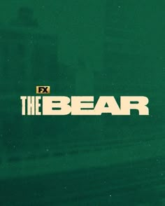 the bear logo is displayed on a green background