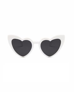 Red Large Heart Glasses | Yuqi - (G)I-DLE Red White Heart-shaped Sunglasses With Gradient Lenses, White Heart-shaped Sunglasses For Summer, White Heart-shaped Sunglasses For Valentine's Day, Trendy White Sunglasses For Valentine's Day, White Heart-shaped Sunglasses With Tinted Lenses, Heart-shaped White Sunglasses With Tinted Lenses, Valentine's Day Casual Party Sunglasses, Heart Glasses, Beach Party