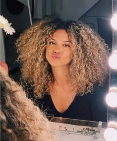 Big Hair Styles, Hair Styles Ideas, Big Curly Hair, Styles Ideas