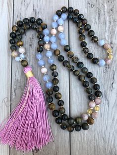 Bohemian Agate Mala With Gemstone Beads, Agate Gemstone Beads Mala For Meditation, Spiritual Agate Mala With Round Beads, Spiritual Agate Mala With 108 Beads, Bohemian Agate Mala With Round Beads, Bohemian Agate Mala For Meditation, Agate Mala With Natural Stones For Meditation, Bohemian Mala With Natural Stones For Healing, Bohemian Agate Mala