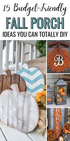 fall porch decor ideas you can totally diy