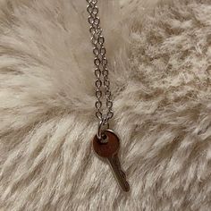 Silver Giving Key Necklace. Never Worn. Every Purchase Of This Necklace Helps The Homeless. See Photo For Length. Sold As Is. Key Necklace Aesthetic, Giving Keys, Wild Love, Key Necklace, Helping The Homeless, See Photo, Womens Jewelry Necklace, Jewelry Necklaces, Necklaces