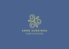 the logo for an italian restaurant called anne sardinha nutritionista